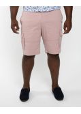 Short cargo grande taille vieux rose