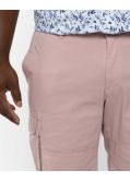Short cargo grande taille vieux rose