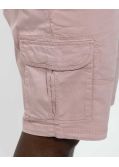 Short cargo grande taille vieux rose