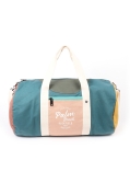 Sac week end canvas bleu