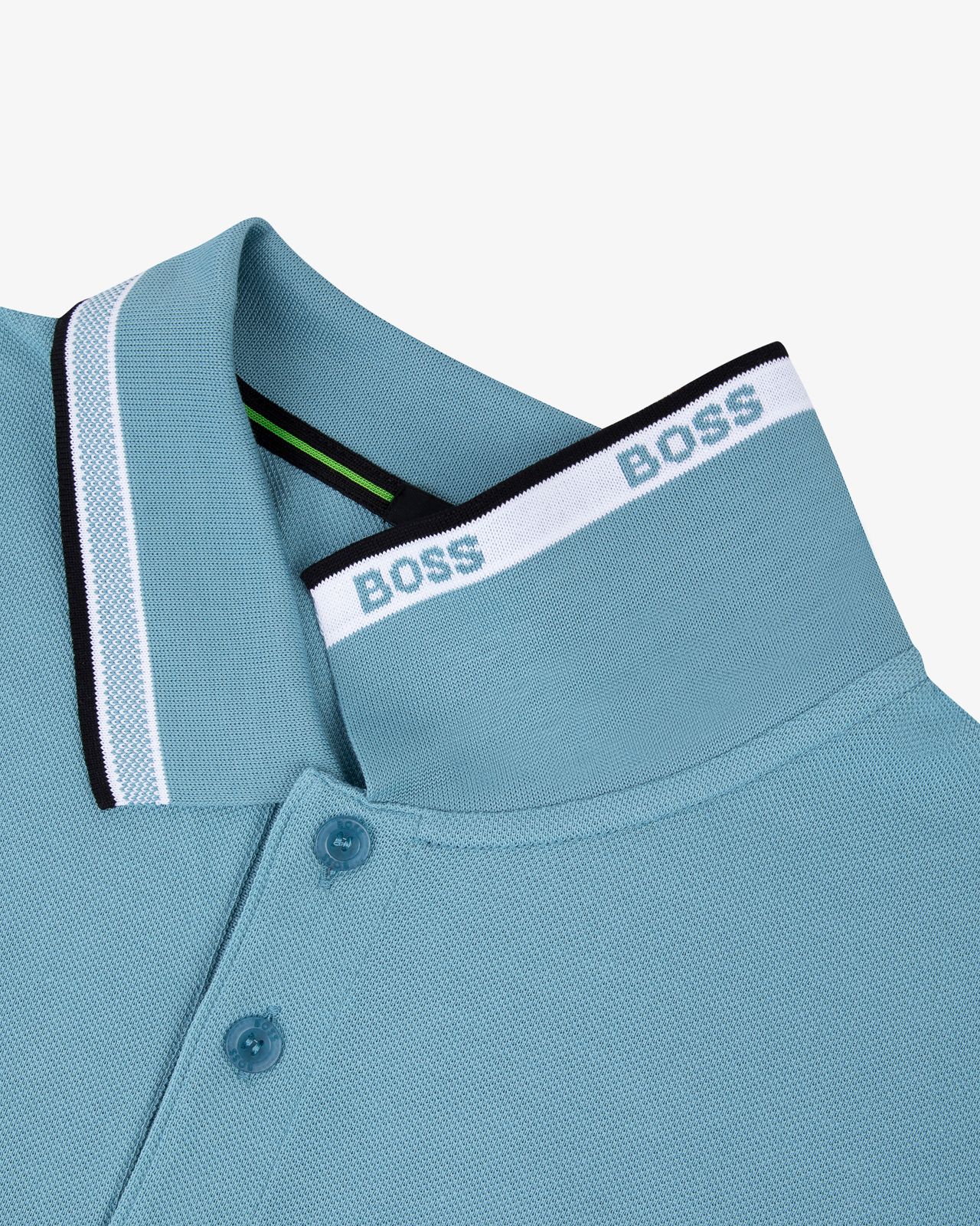 Polo piqué grande taille bleu