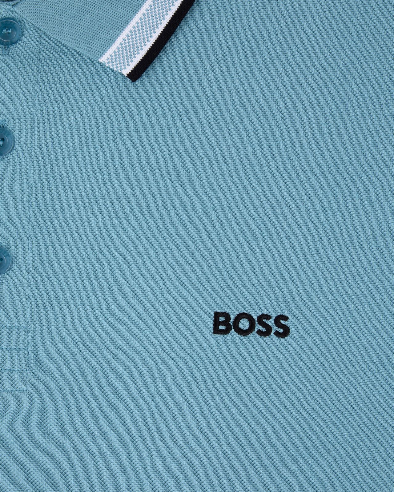 Polo piqué grande taille bleu