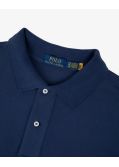 Polo piqué grande taille bleu marine