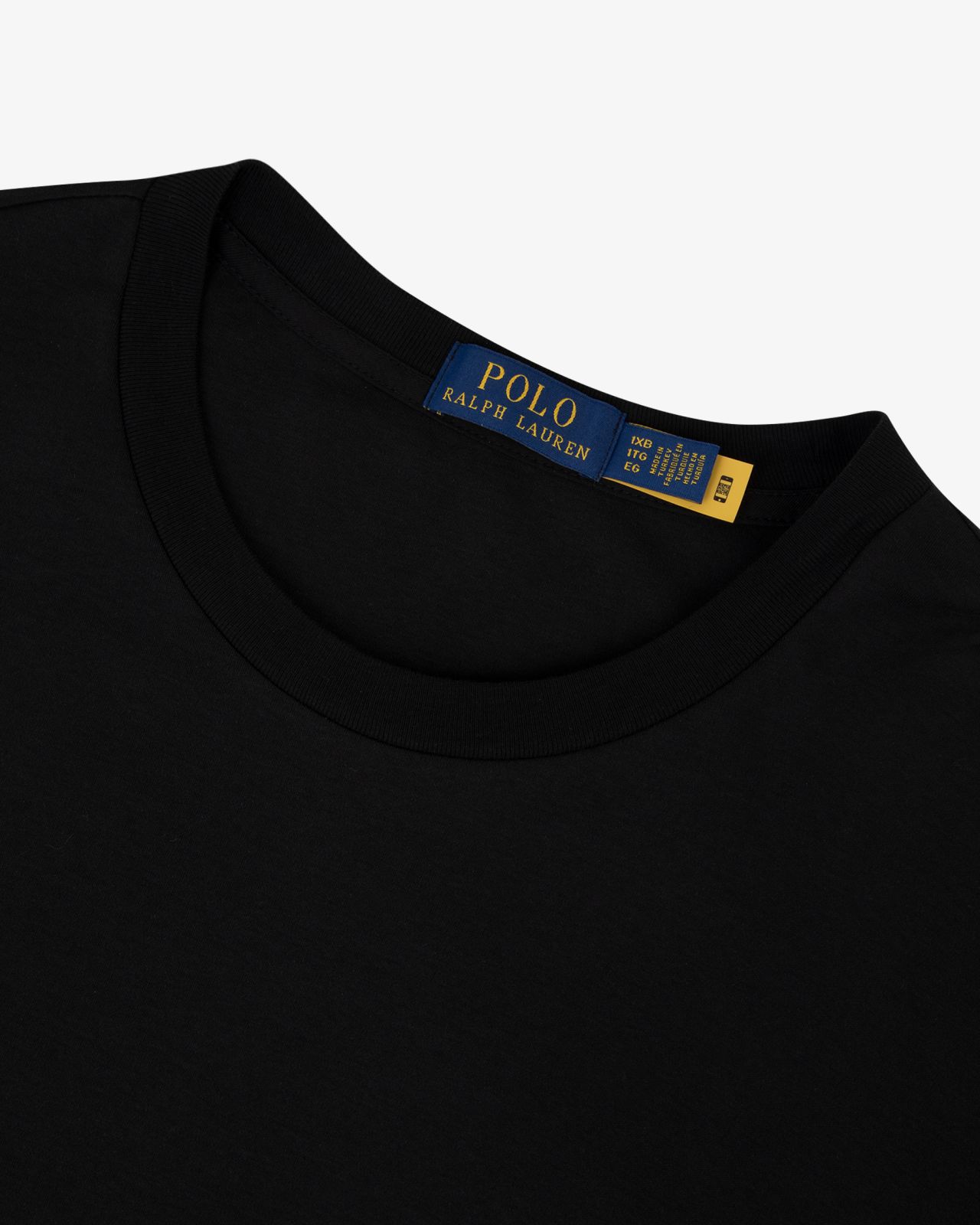 T-shirt interlock grande taille noir