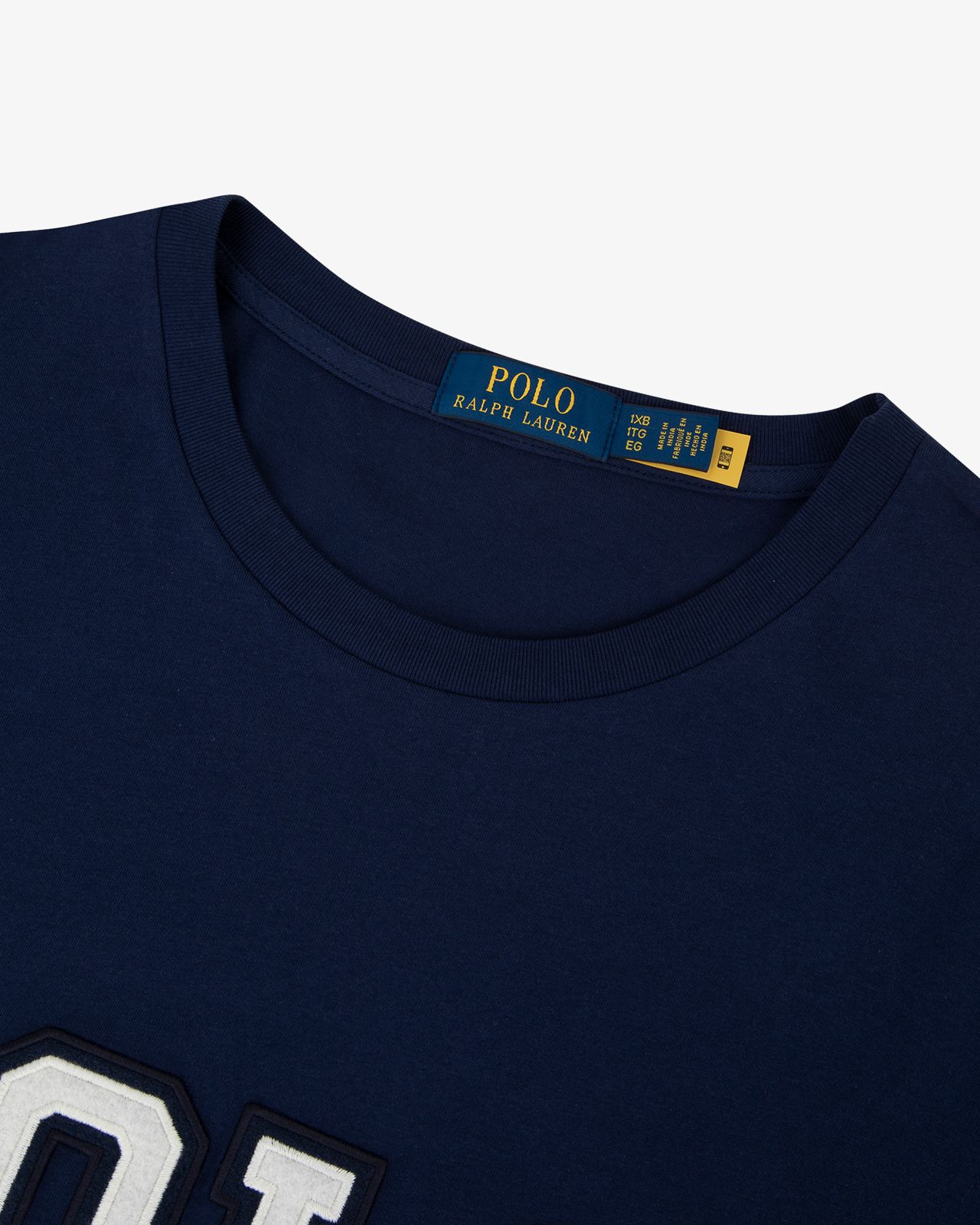 T-shirt POLO grande taille bleu marine