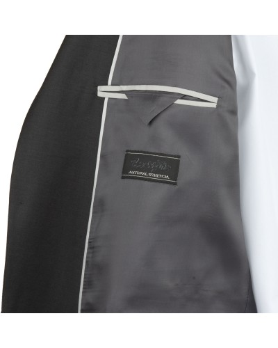 Veste de costume Marzotto anthracite : grande taille du 60 au 72