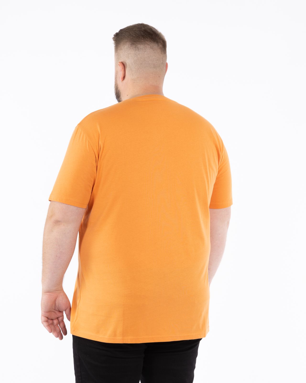 T-shirt grande taille orange