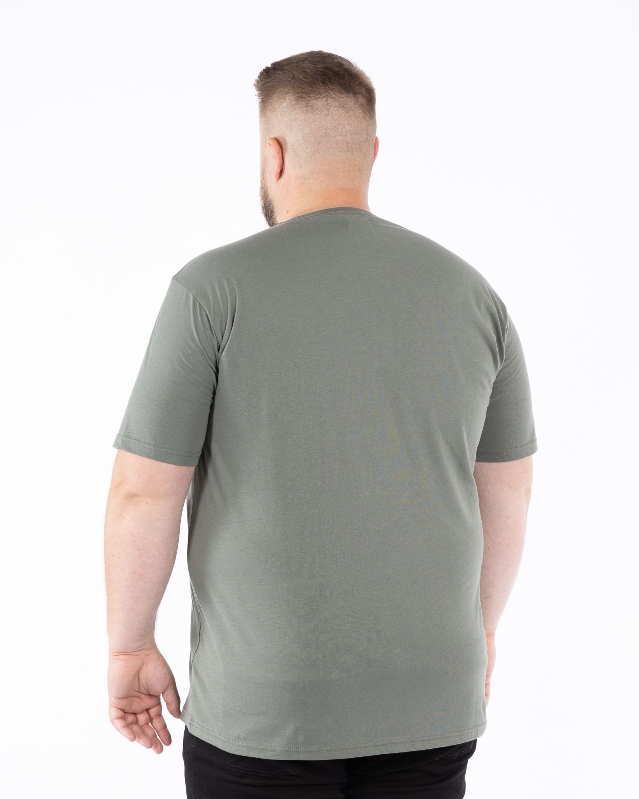 T-shirt imprimé grande taille vert