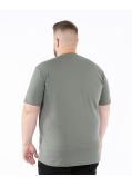 T-shirt imprimé grande taille vert