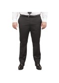 Pantalon de costume Excellence Noir pour homme fort du 52 au 76