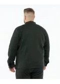 Blouson grande taille vert foncé