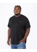 T-shirt interlock grande taille noir