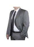 Veste de costume préférence grise: grande taille du 60 au 68