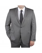 Veste de costume préférence grise: grande taille du 60 au 68