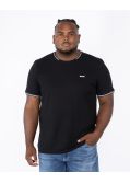 T-shirt grande taille noir