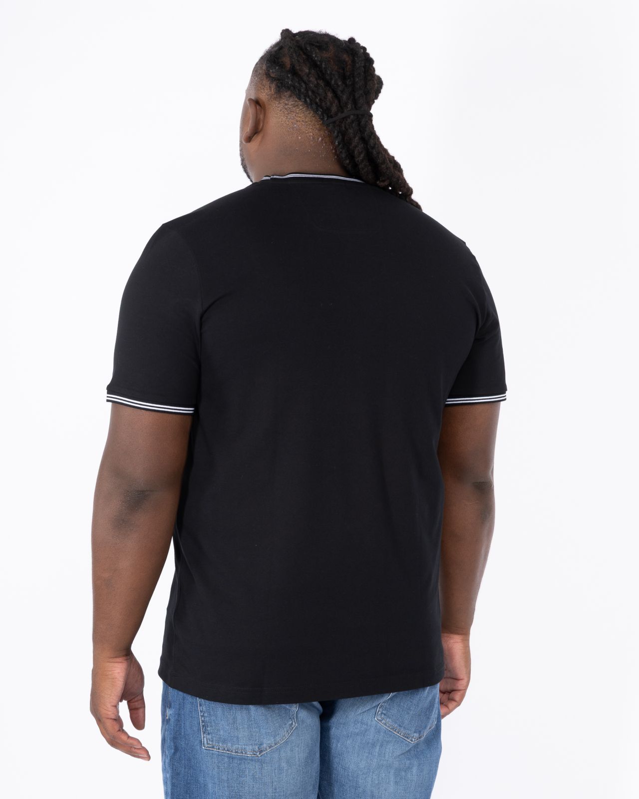 T-shirt grande taille noir