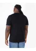 T-shirt grande taille noir