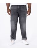 Jeans 5 poches grande taille anthracite