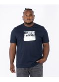 T-shirt grande taille bleu marine