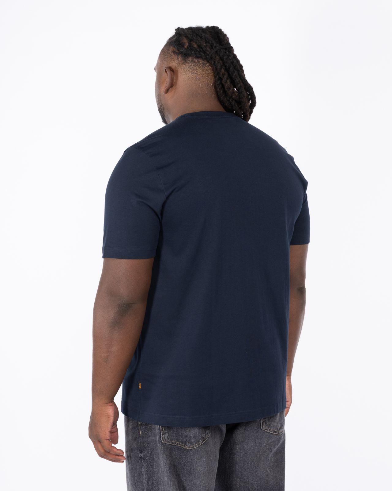 T-shirt grande taille bleu marine