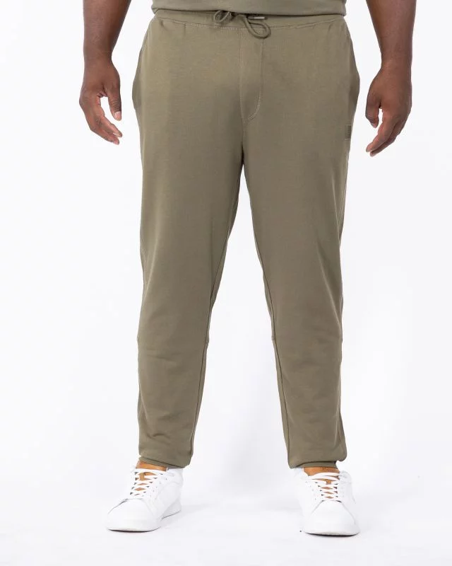 Bas de survêtement grande taille vert kaki