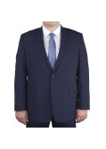Veste de costume Classic bleu marine uni pour homme fort du 60 au 78 - Skopes