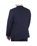 Veste de costume Classic bleu marine uni pour homme fort du 60 au 78 - Skopes