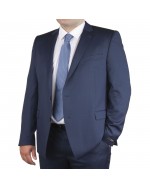 Veste de costume Préférence bleue roi : grande taille du 60 au 68 - Digel