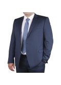Veste de costume Préférence bleue roi : grande taille du 60 au 68 - Digel
