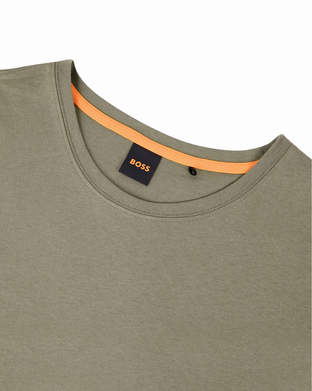 T-shirt jersey grande taille vert kaki