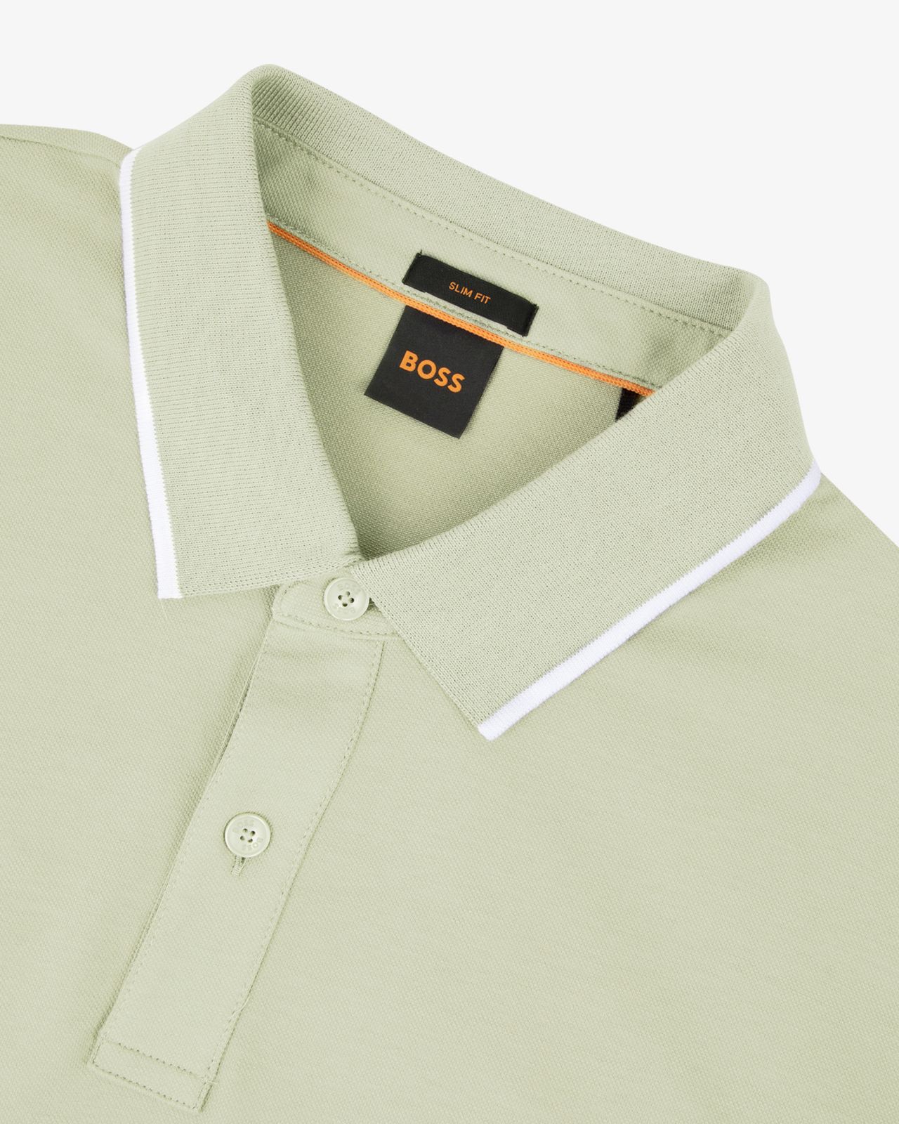 Polo piqué grande taille vert kaki