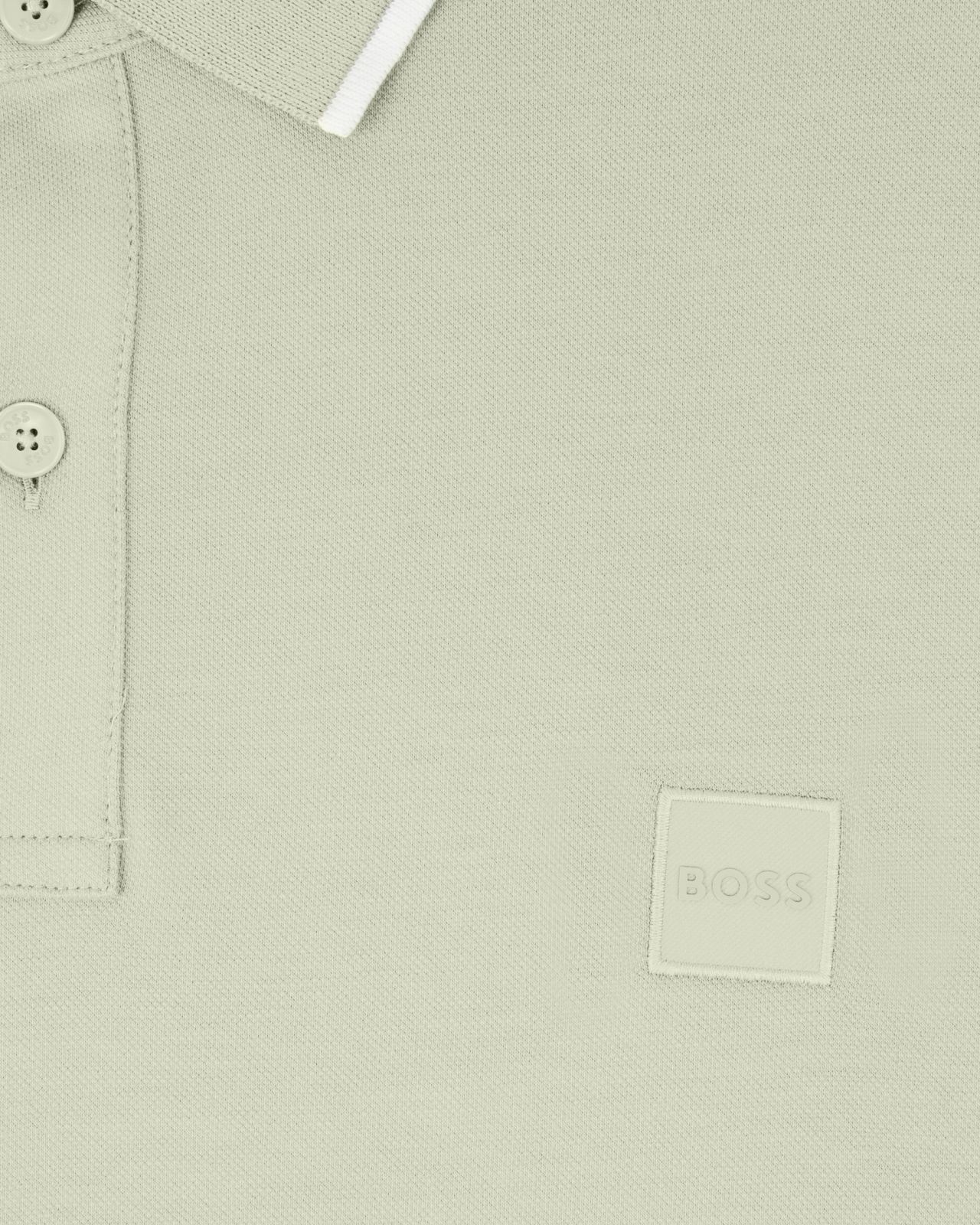 Polo piqué grande taille vert kaki