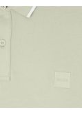 Polo piqué grande taille vert kaki