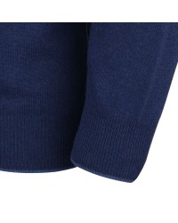 Pull col V cachemire bleu ciel big and tall : grande taille du XL au 4XL