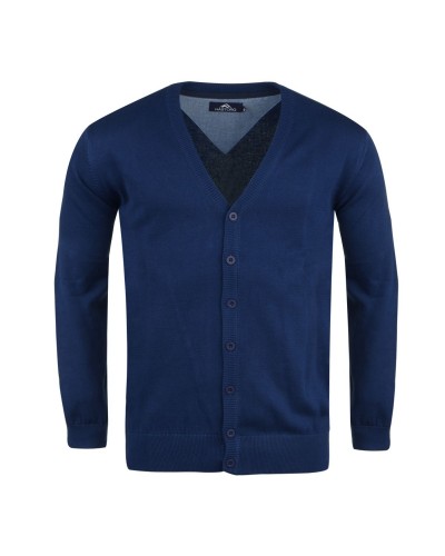 Cardigan bleu roi pour Homme Grand : du M au 2XL