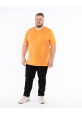 T-shirt grande taille orange