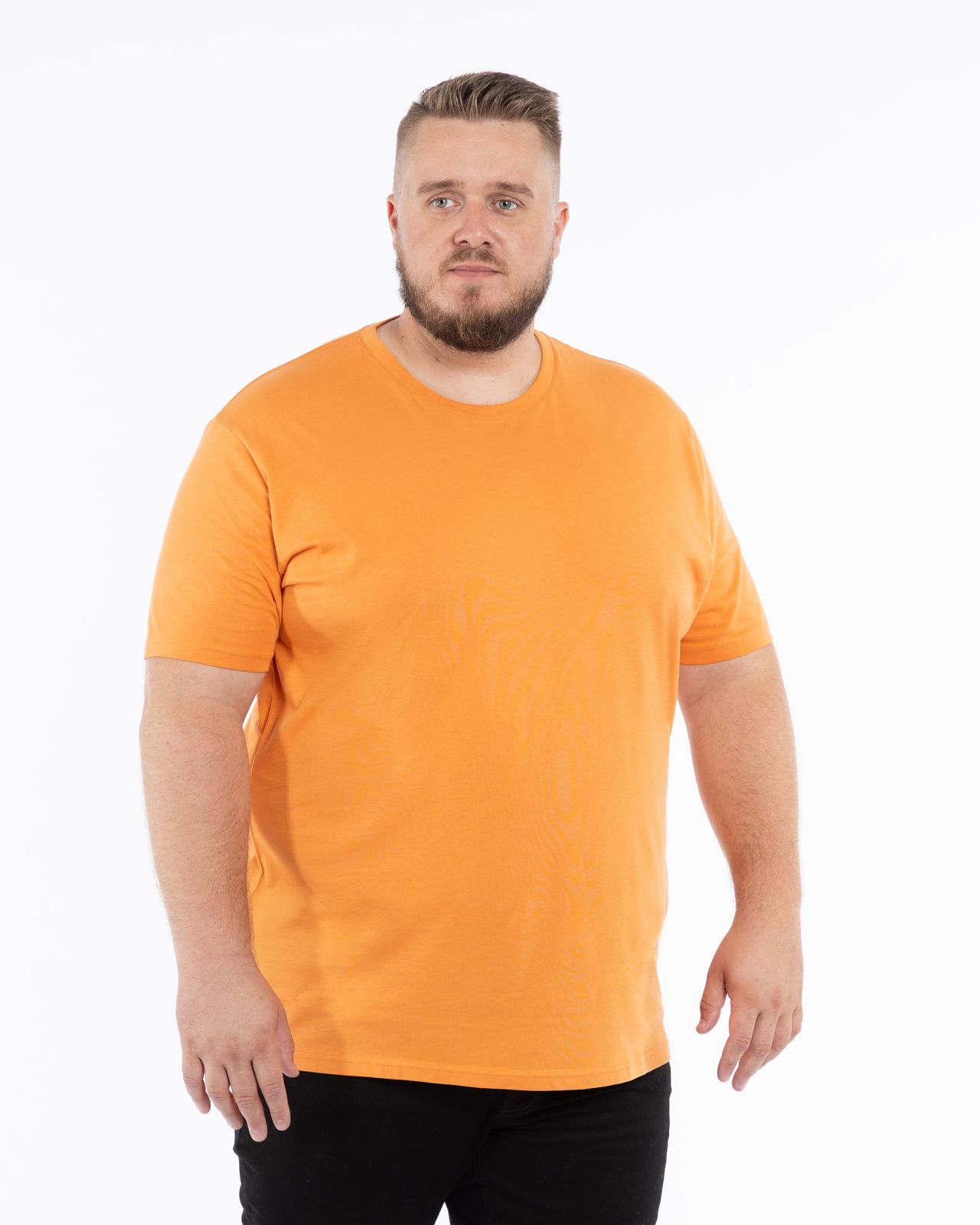 T-shirt grande taille orange