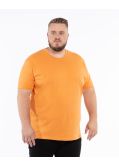 T-shirt grande taille orange