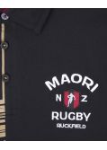 Polo maori grande taille noir