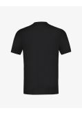 T-shirt col rond grande taille noir