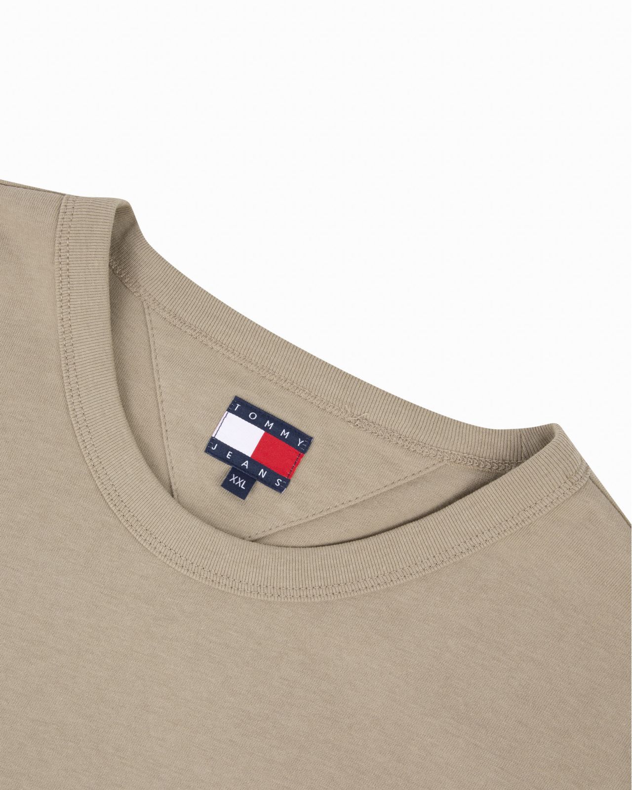 T-shirt grande taille beige