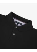 Polo piqué grande taille noir