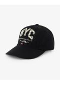 Casquette NYC grande taille noir