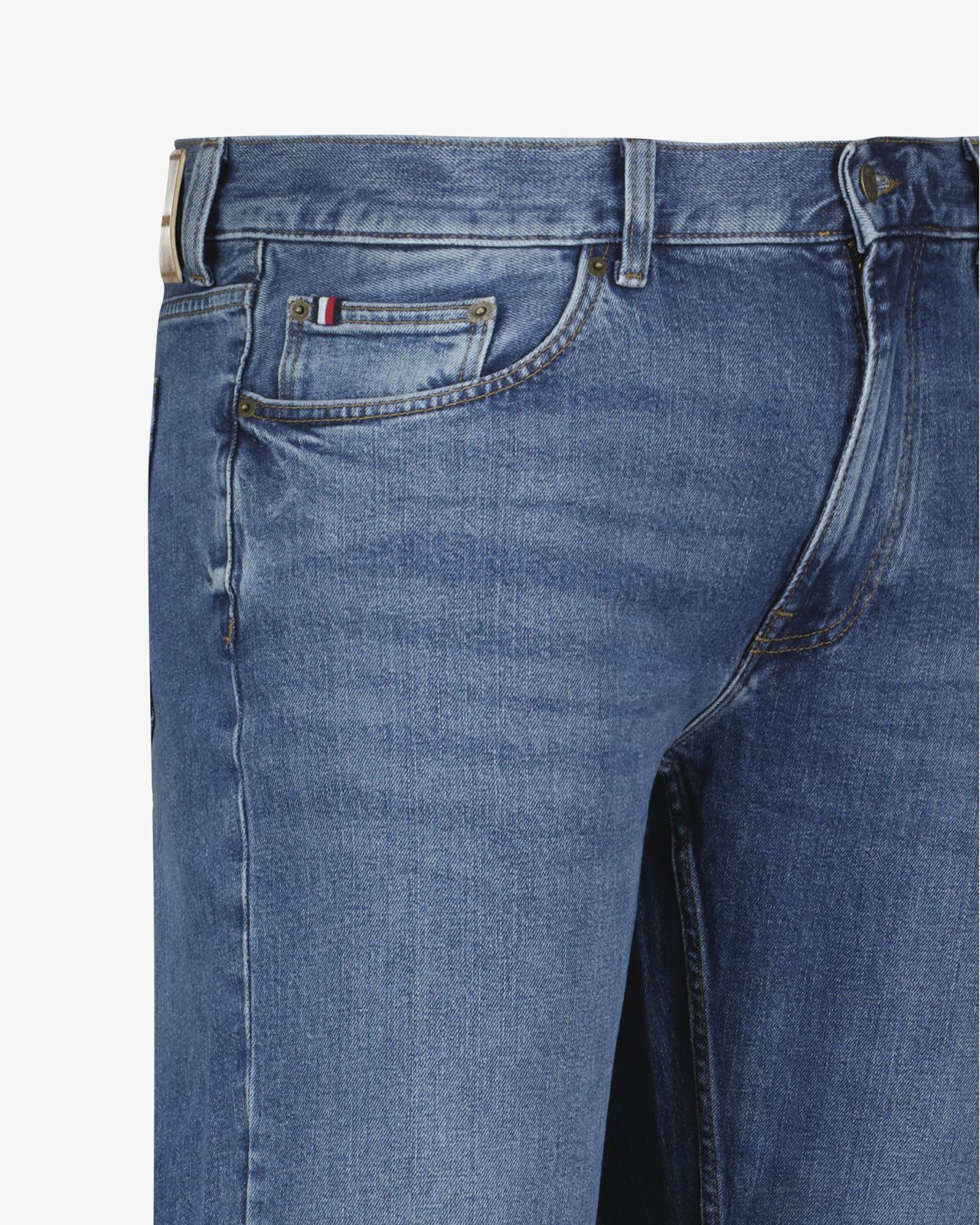 Jean 5 poches grande taille bleu