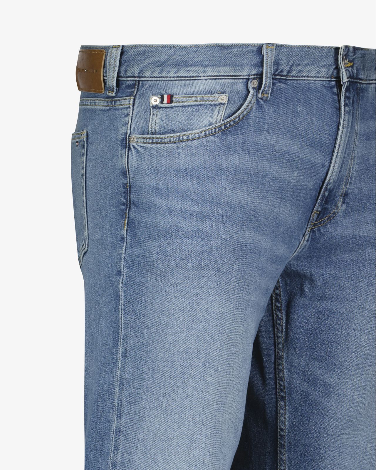 Jean 5 poches grande taille bleu clair