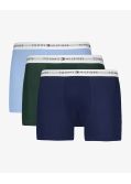 Pack de 3 boxers grande taille vert