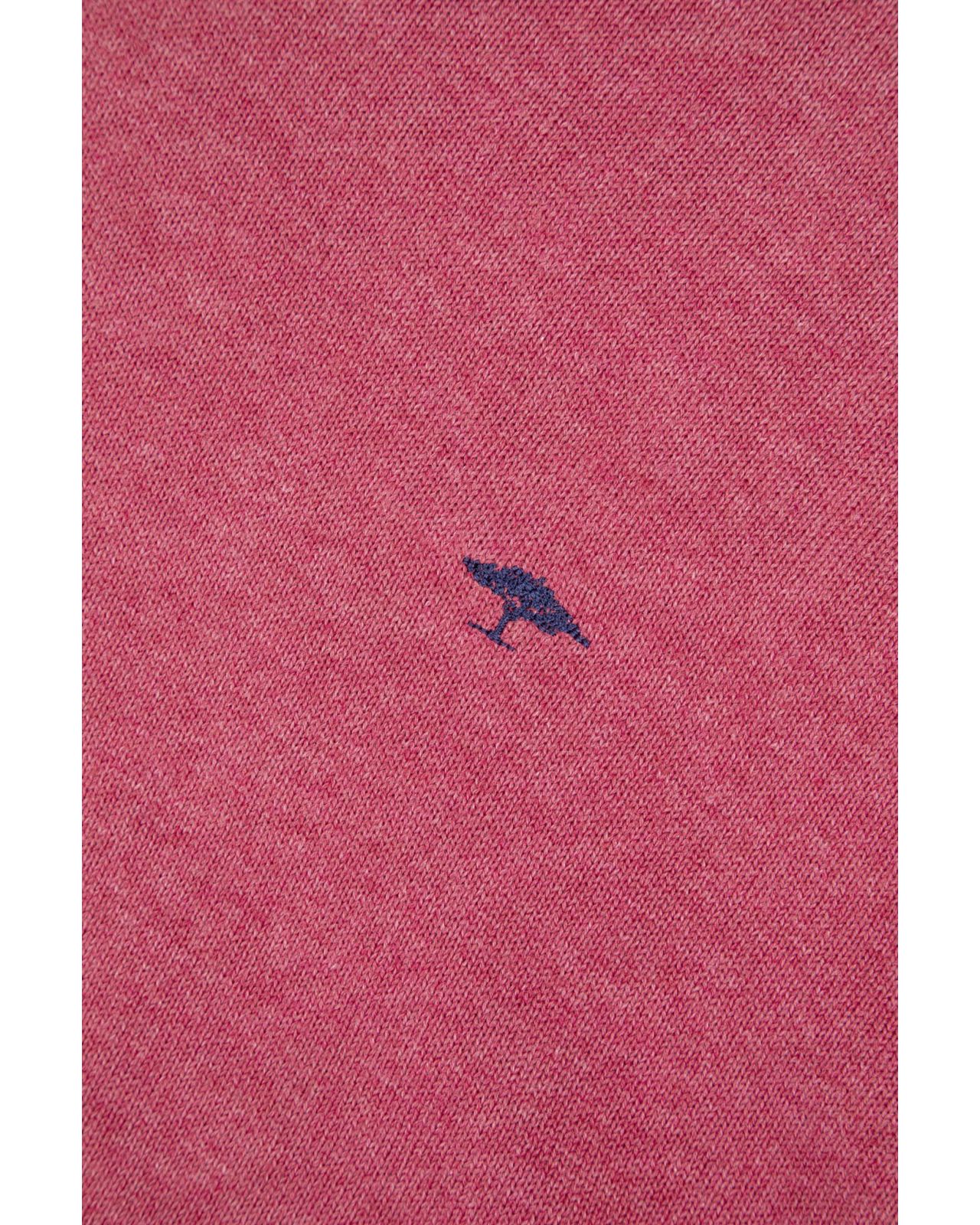 Pull col en V homme grand rose