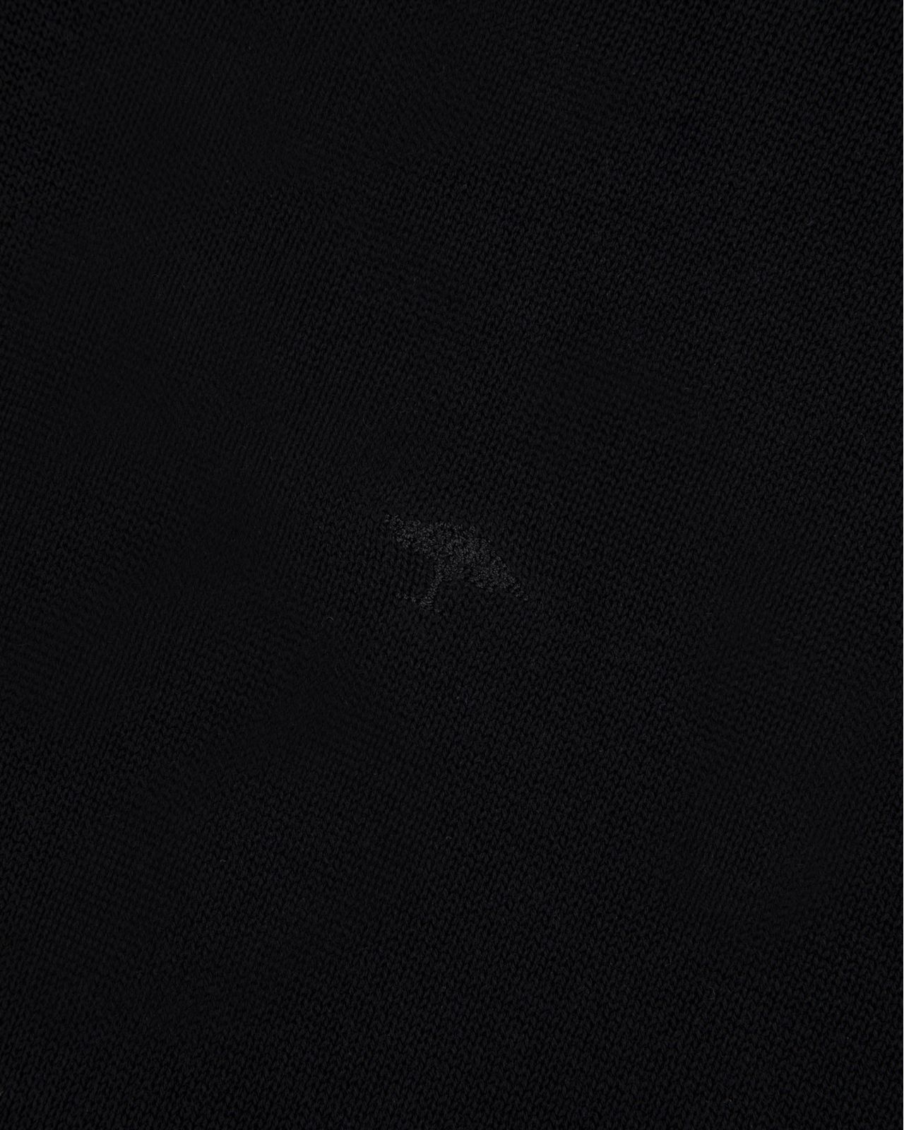 Pull col V homme grand noir