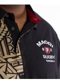Polo maori grande taille noir