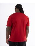 T-shirt maori grande taille rouge